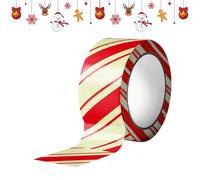 Glow in Dark Christmas Caution Tape - 16.4ft Seasonal Decor, Holiday Hazard Warning Tape for School, Campground Pathways Stair, Garden Driveway Living Room, Safety Decor with Bright Visibility,