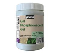 Glow in dark Pebeo Phosphorescent Gel Orion Acrylics 225 ml