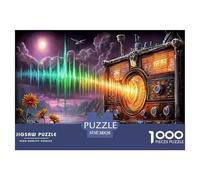 Glow in The Dark 1000 Piece Magic Puzzle - An Enchanting Jigsaw for Families, Adults & Kids. Reveals A Hidden Image at Night, Offering Double The Fun And Wonder.