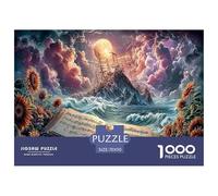 Glow in The Dark 1000 Piece Magic Puzzle - An Enchanting Jigsaw for Families, Adults & Kids. Reveals A Hidden Image at Night, Offering Double The Fun And Wonder.