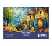 Glow in The Dark 1000 Piece Magic Puzzle - An Enchanting Jigsaw for Families, Adults & Kids. Reveals A Hidden Image at Night, Offering Double The Fun And Wonder.