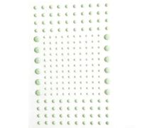 Glow In The Dark 3D Star And Dot Wall Stickers Fluorescent Decals For Children's(Dots-green)