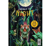 Glow in the Dark: Animals at Night: with a huge Glow in the Dark poster