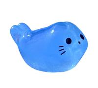 Glow in the Dark Animals - Small Seal Ornament | Small Seal Night Glow Decoration | Sea Lion Resin Crafts | Seal Themed Party Favor Supplies