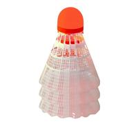 Glow In The Dark Badminton Set - 3 Piece Nylon Windproof Shuttlecocks, Outdoor Training Gear, Lightweight Durable Gear | Exciting Badminton Game for Backyard Beach Garden Lawn Family