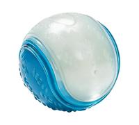 Glow in the Dark Balls for Dogs | Interactive Rubber Toys with Whistle | for Travel Training Beach Pool Garden | Reduce Boredom at Home Garden Travel