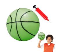 Glow in the Dark Basketball - Luminous Light Up Sports Ball, Reusable Indoor Play Balls | Nighttime LED Basketball with Grip Texture, Outdoor Illuminated Bouncing Ball for Kids Teens Adults Training