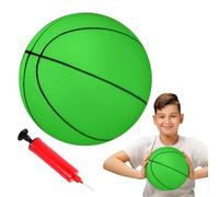 Glow In The Dark Basketball - PVC 18cm 300g | Light Up Basketball Reflective Basketbal Children Outdoor Sports Ball Kindergarten Patting Ball Training Rubber Bal | For Night Play Training And Daily Ou