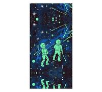 Glow In The Dark Beach Towels Extra Large, Quick Dry Absorbent Multipurpose, Oversized Beach Towel, Sand Free Foldable Lightweight, Travel Towel, For Beach Pool Camping Travel Vacation, 63x31.5 in