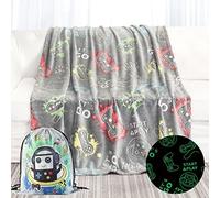 Glow in The Dark Blanket Game Controller Gifts for Boys,Soft Kids Throw Gamer Blanket 3 4 5 6 7 8 9 10 11 12 Year Old Boy Gifts,Gifts for Boys 8-12,Easter Birthday Valentines Day Gifts,50"x60