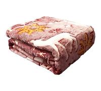 Glow-in-the-dark Blanket, Luminous Fluffy Christmas Blankets, Cozy Throws for Sofa, Double-sided Autumn/Winter Bed Throw for Kids & Adult, Christmas Bedding & Decorations for Car Home (150 * 180CM)