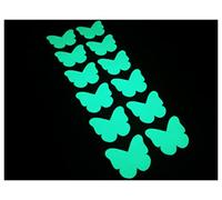 Glow In The Dark BUTTERFLY (Small) Stickers Peel and Stick Light Switch Decals