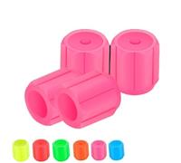 Glow-in-the-Dark Car Tire Valve Cap Set,2025 New Luminous Night Rider Valve Covers - Durable, Easy-to-Install, No-Tool-Required Accessories for Safe Night Driving (4PCS-Pink)