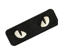 Glow in The Dark Cat Eyes Printing Rubber Skull Morale Patches Badges for Clothing Backpack Armband