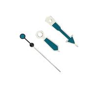 Glow in the dark clock hand movementSimple and easy to install. Alloy multi-color watch hands, F