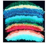 Glow in The Dark Diamond Painting Beads for Diamonds Dots Accessories, 20 Colors Square Diamond Painting Drills Flatback Rhinestones for Crafts, Bead Art Gem Art, 20000PCS