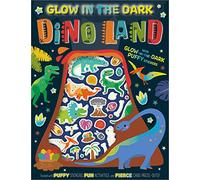 Glow in the Dark Dino Land Activity Book