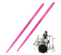 Glow In The Dark Drumsticks - Fluorescent Bright Drumsticks, Soft Comfortable Drumsticks | Night Light Drumsticks for Kids, Drummer Drumsticks, Bright Fluorescent Drumsticks for Music Practice
