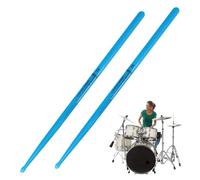 Glow in the Dark Drumsticks - High-Visibility Fluorescent Neon Drum Sticks, Durable Lightweight Nylon for Adults & Kids, Professional Stage Performance Gear for Night Shows & Concerts