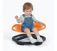 Glow-in-the-Dark Elephant Sensory Swivel Chair, Autism ADHD Support, Orange | Ages 3+, 360° Smooth Rotation Swivel Seat, Non-Slip Stable Base, Build Balance & Coordination, Release Pressure