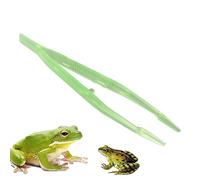 Glow in the Dark Feeder Tongs - Ergonomic Grip Tool, Long Tweezers with Rubber Tips, Feeder Tool for Reptiles | Suitable for Feeding Snake Turtles, Lizards, Horns