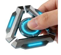 Glow in the Dark Fidget, Alloy Spinner Toy, Sensory Toys with Relaxing Feature, Quiet Spin Toys Sturdy Build, Fidget Accessory with Fun Design, Spinner Toy for Home and Office