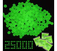 Glow in The Dark Gel Blaster Ammo, 25000 Pcs Refill Balls, 7-8 mm Bullets for Gel Gun, Ammo Refill for Teenagers and Adults 14+