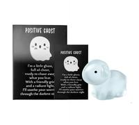 Glow-in-The-Dark Ghost Figures with Box, Halloween Mini Ghost Figures, Glow in The Dark Mini Resin Ghost Miniature, Collectible Surprise Toys Gifts, Desk Bookshelf Halloween Party Decor