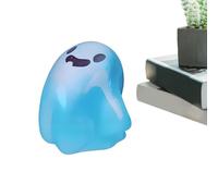 Glow In The Dark Ghost Halloween - Glow In The Dark Miniature Ghost Figurines With Box,Holiday Atmosphere Props for Desks Bedrooms Living Rooms Bookshelves Fireplaces Festival