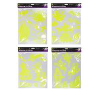 Glow in The Dark Halloween Window Stickers - Halloween Deco Accessory UK by Lizzy®