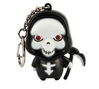 Glow in the Dark LED Halloween Keychain Accessories for Kids Adults Party Favors, Backpack Decorations, Trick or Treat Bag Charms, Costume Jewelry