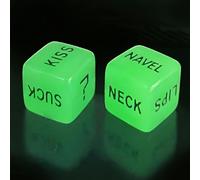 Glow In The Dark Love Dice For Couple Anniversary Valentines Gift For Him Her Husband Wife