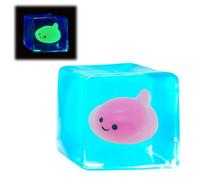 Glow in the Dark Manta Ray Ice Cube Squishy