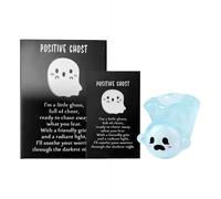 Glow in the Dark Mini Ghost Figures with Box,Light-Up Ghost Figurines with Card,Luminous Mini Cute Miniature Ghosts Figurines,Mystery Glow-in-the-Dark Ghosts Blind Boxes,for Car Party
