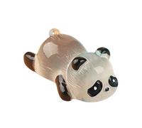 Glow-in-The-Dark Mini Panda Figurines: Hand-Painted Animal Figures for Family, Friends, and Colleagues