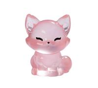 Glow in The Dark Mini Resin Animals Little Figurines for Dollhouse Fairy Garden and Aquarium Decoration Elegant Christmas Decorations (2x2x2.6cm)
