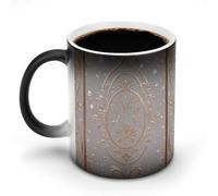 Glow in The Dark Morphing Mug Personalized Ceramic Magic Mug Heat Sensitive Clue Mugs Novelty Coffee Cup Modern Ceramic Cup Custom Funny Mugs for Friends Office Coworker