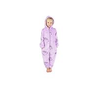 Glow in The Dark Onesie Rainbow Unicorn Pyjama Long Sleeve Hooded Nightwear CityComfort Purple 13-14 Years