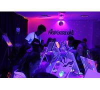 Glow in the Dark Paint with Bottomless Wine in London