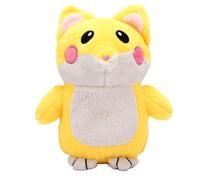 Glow In The Dark Plush Toy Soft Luminous Stuffed Animal with LED Pen for Creative Play In Dark Environments 8.27x6.69in (#1)