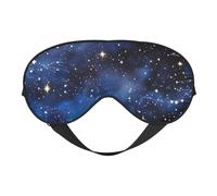 Glow in The Dark Print Functionality Outdoor Travel Eye Mask Breathable Camping Meditation Yoga Friendly