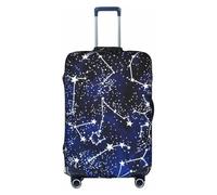 Glow in The Dark Printed Luggage Cover, Stretchable Trunk Guard, Personalised Baggage Shield, for Business Trip