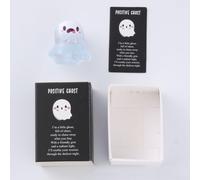Glow In The Dark Resin for mini Figures Set Of Six For Halloween Decoration Absorbs Sunlight Emits Eerie Light For Terrariums Dollhouses Tabletop DIY(B and B)