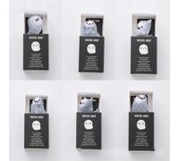 Glow In The Dark Resin for mini Figures Set Of Six For Halloween Decoration Absorbs Sunlight Emits Eerie Light For Terrariums Dollhouses Tabletop DIY