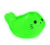 Glow in the Dark Resin Sea Animals Seal Figures for House Cute and Exquisite Resin Seal Theme Party Supplies for May Decoration
