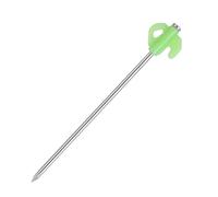 Glow In The Dark Screw In Tent Stakes Heavy Duty Hex Metal Ground For Secure Camping Hiking Garden Outdoor Use (A, 21cmX4cm)