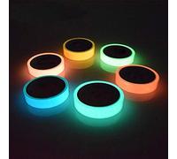 Glow in the Dark Self Adhesive Tape - Luminous stage stage decoration stickers waist line stickers fluorescent luminous tape stair line collision night light strips ( Color : Red , Width : 5M X 30mm )