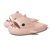 Glow in the Dark Shark Slides, Kids Shark Slippers, Spooky Shark Slides - Fun and Comfortable Slipper Footwear for Kids, Perfect for Indoor Play