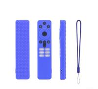 Glow-in-the-Dark Silicone Cover Designed Specifically for Xiaomi E85540039A40 Remote - Robust Drop Resistance (Blue)