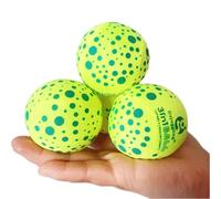 Glow in The Dark Soft Juggling Ball Set of 4 100g Each, 4 Pieces Washable Juggling Balls for Beginners, Soft Easy Juggle Balls, Multiple Practice Juggling Ball Kits